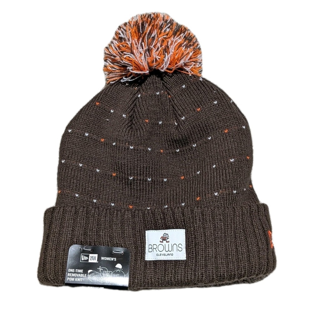 Cleveland Browns 2024 New Era‎ Sideline Sport Home Knit Brown NFL NWT OSFA